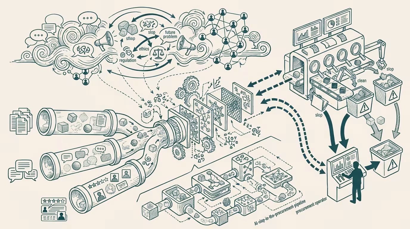 AI slop is in your procurement pipeline. Audit before you debate — by Thomas Jankowski, aided by AI