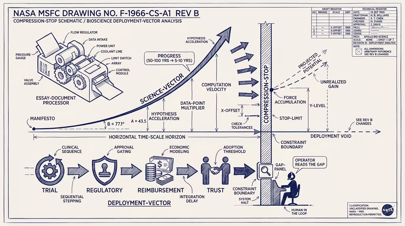 Amodei's compressed century stops at deployment — by Thomas Jankowski, aided by AI