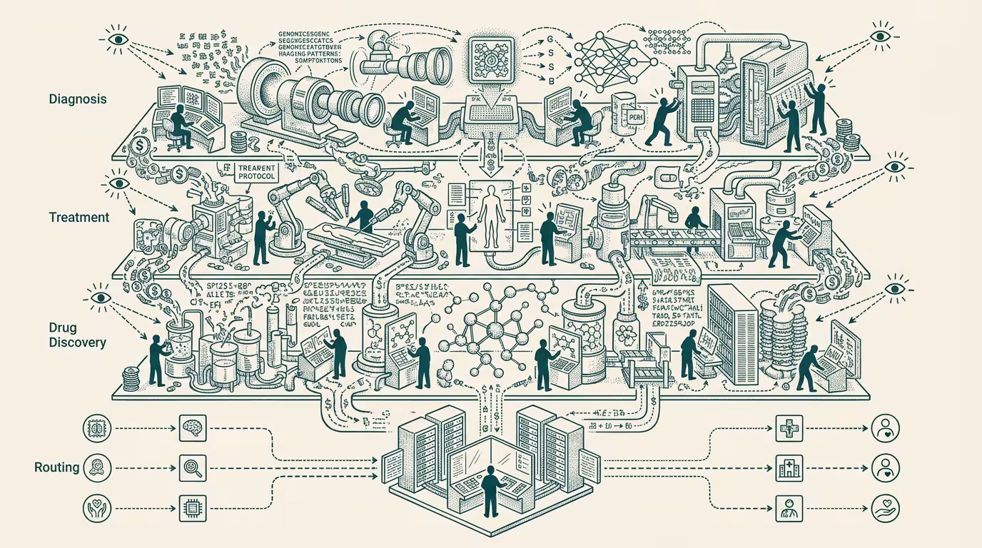 Routing is the healthcare problem we should have solved first — by Thomas Jankowski, aided by AI
