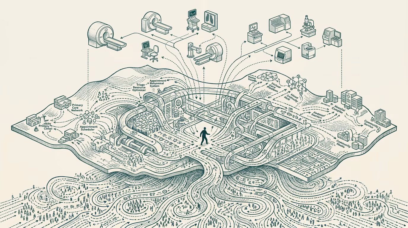 The routing layer in healthcare AI is bigger than the diagnosis layer. Six million unattached Canadians prove it — by Thomas Jankowski, aided by AI