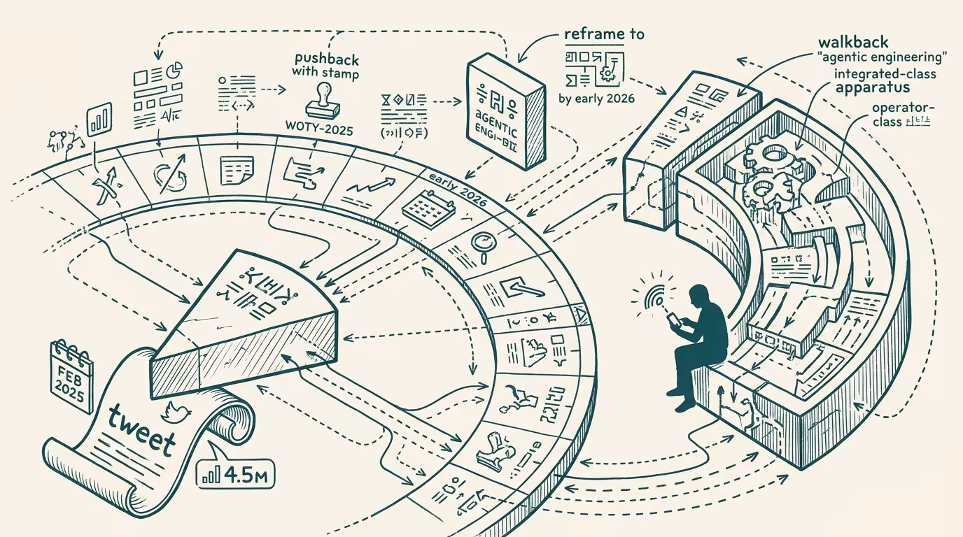 Vibe coding was real. The walkback is the lesson — by Thomas Jankowski, aided by AI
